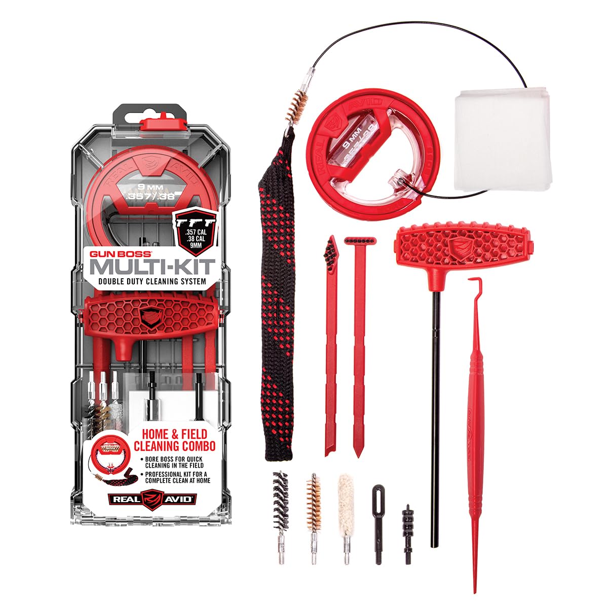 2,500円お安く!⭕️1本のみ製作◎Volan All-round◎9.75 Amazon.com : Real Avid 9mm Gun Cleaning Kit for 9mm .357 & .38